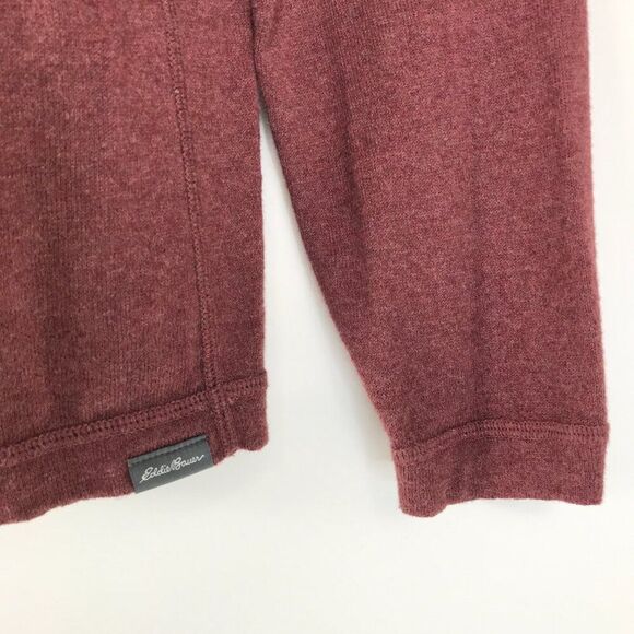 Eddie Bauer V-Neck Pullover Sweater Men's Medium Cotton Merino Wool Blend Winter - Picture 2 of 11